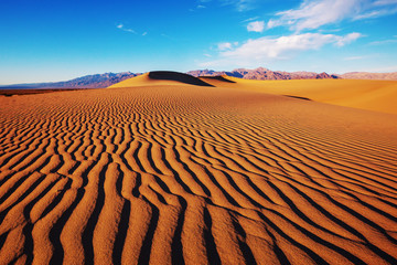 Sand dunes in California