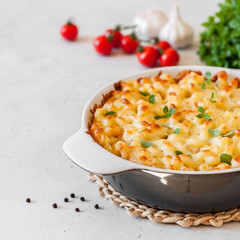 Pasta and Cheese Bake