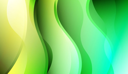 Creative Wavy Background. For Template Cell Phone Backgrounds. Colorful Vector Illustration.