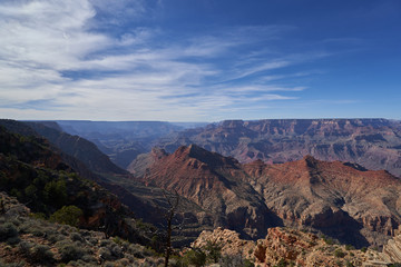 Fototapeta na wymiar View of Grand Canyon South Rim