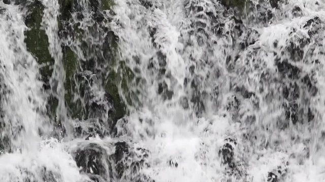 Slow motion waterfall zen relax mindfulness Bruarfoss Iceland.mov