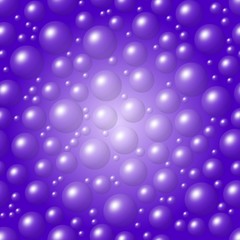 Purple Bubble Background