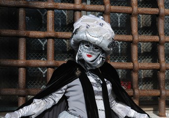 les masques au carnaval de Venise Italie