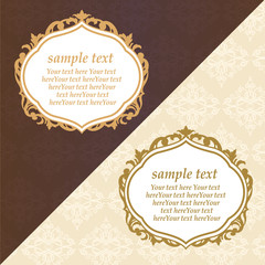 ゴージャスなアンティークフレーム＜ロココ調＞