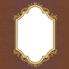 ゴージャスなアンティークフレーム＜ロココ調＞