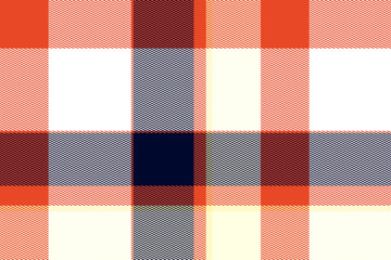 Checkered pattern in Scottish style. Tartan. A classic Christmas geometric pattern. Woolen red fabric