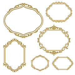 ゴージャスなアンティークフレーム＜ロココ調＞