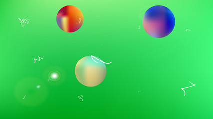 Minimal abstract space fantasy  pristine. 