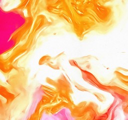 Abstract marble wave flow art. Fluid painting effect with wet elements. Liquid paint splashes texture background. Pastel colors design. Acrylic and watercolor artwork.