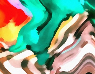 Abstract marble wave flow art. Fluid painting effect with wet elements. Liquid paint splashes texture background. Pastel colors design. Acrylic and watercolor artwork.