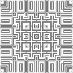 White and grey geometric pattern