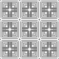 Black and grey geometric pattern with seamless form