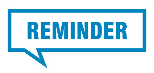 reminder