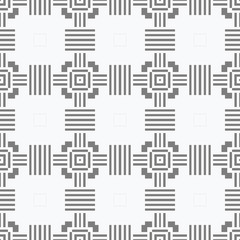 White and grey simple geometric pattern 