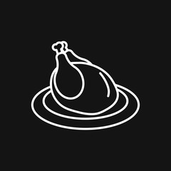 Food icon vector for logo design, illustration, vector sign symbol