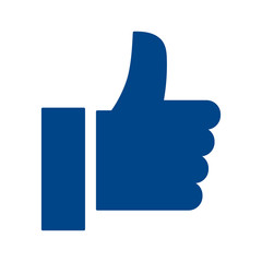 Like flat vector icon for web design