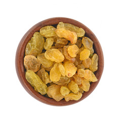 Currant fruits  in a bowl isolated on white background