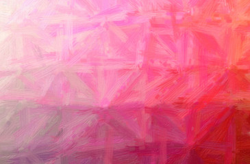 Abstract illustration of pink Bristle Brush Oil Paint background