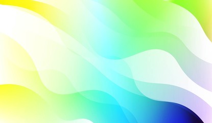 Abstract Geometric Wave Shape with Gradient Soft Colorful Background. For Your Design Wallpaper, Presentation, Banner, Flyer, Cover Page, Landing Page. Vector Illustration.