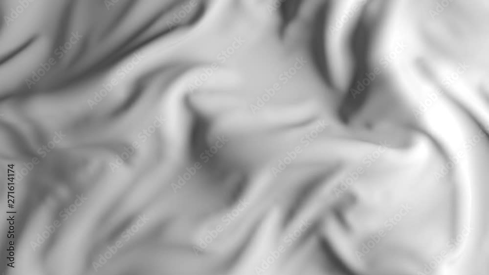 Poster 3d render smooth background with cloth deformation and folding. elegant beautiful simple surface. lo