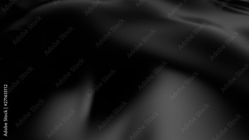Poster 3d render smooth background with cloth deformation and folding. elegant beautiful simple surface. lo