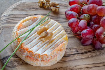 French red smear cheese from Lorraine