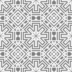 White and grey simple patern with geometric elements