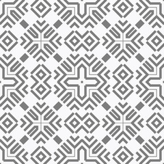 White and grey simple patern with geometric elements