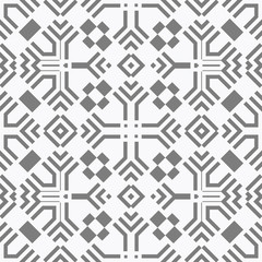 White and grey simple patern with geometric elements