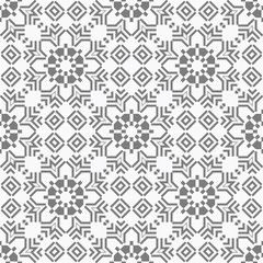 White and grey simple patern with geometric elements