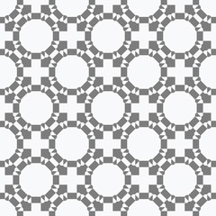 White and grey simple patern with geometric elements