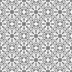 White and grey simple patern with geometric elements