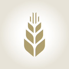 Fototapeta premium Spica icon. Vector farm element