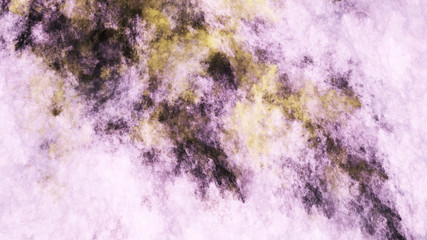 Abstract grey and rose marble texture. Fractal background. 3d rendering.