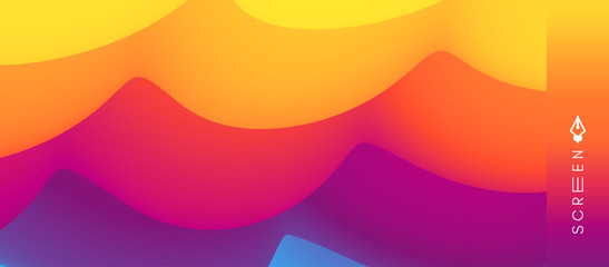 Abstract background with dynamic effect. Modern pattern. Vector illustration for design.