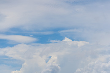 Fototapeta premium Blue sky with clouds. for background or texture