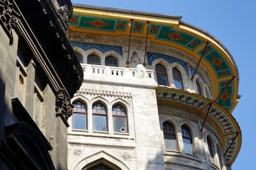 Altes verziertes Haus in Istanbul
