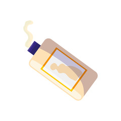 solar blocker bottle product icon