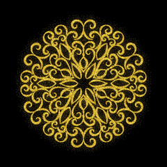 Elegant vintage graceful ornament