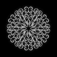 Elegant vintage graceful ornament