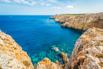 Cova de Sa Merda Cave in Minorca, Spain.