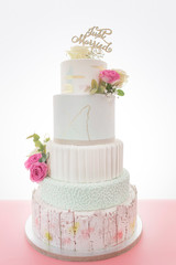 Wedding cake isolated