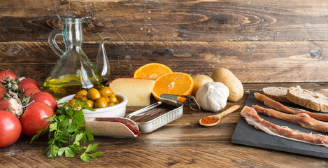 typical ingredients of spain