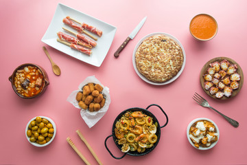 Typical spanish food