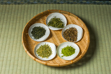 日本のお茶　green tea made in Japan