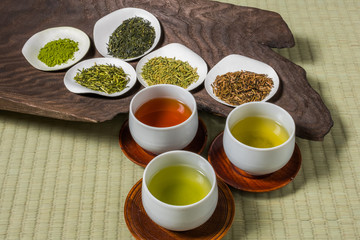 日本のお茶　green tea made in Japan