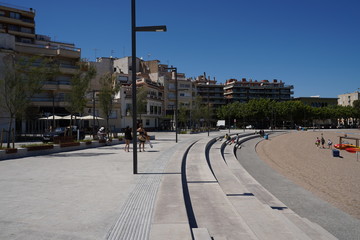 Sant Feliu de Guixols. Village in Costa Brava. Girona. Catalonia,Spain
