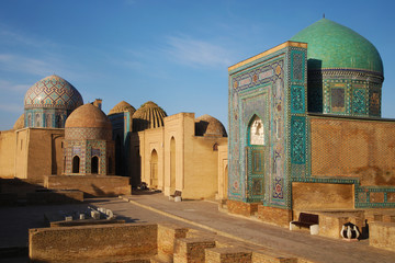 Ancient necropolis Shah-i-Zinda in Samarkand, Uzbekistan