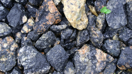 beautiful textural background from a natural stone, natural crushed stone of saturated color