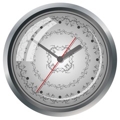 Clock icon. World time concept. Business background.